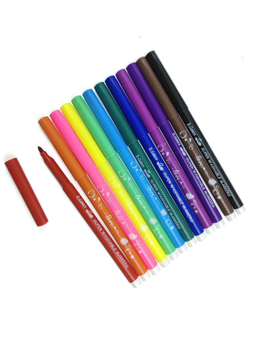washable color markers