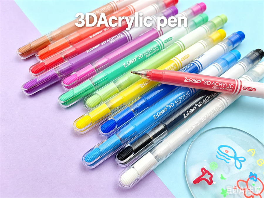 3D Acrylic Paint Markers