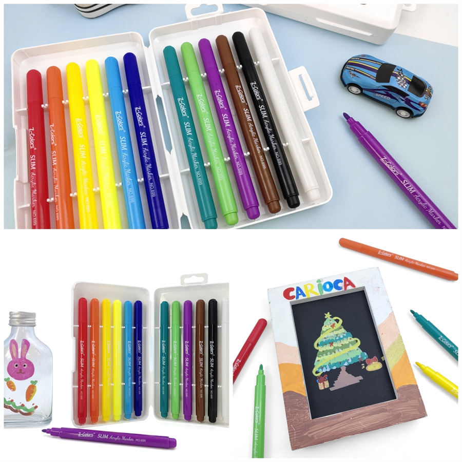 acrylic marker pen set