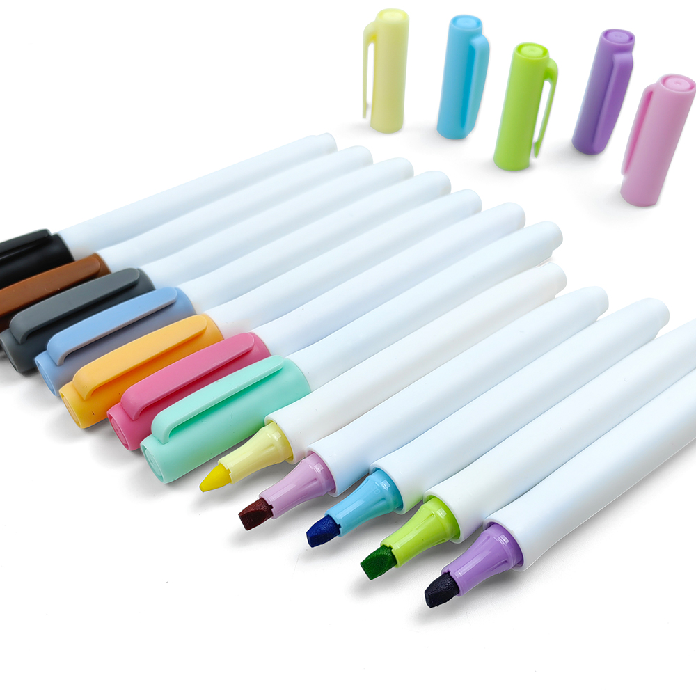 chisel tip permanent markers