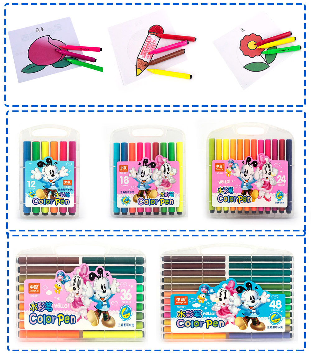 Water Color Pens for Coloring