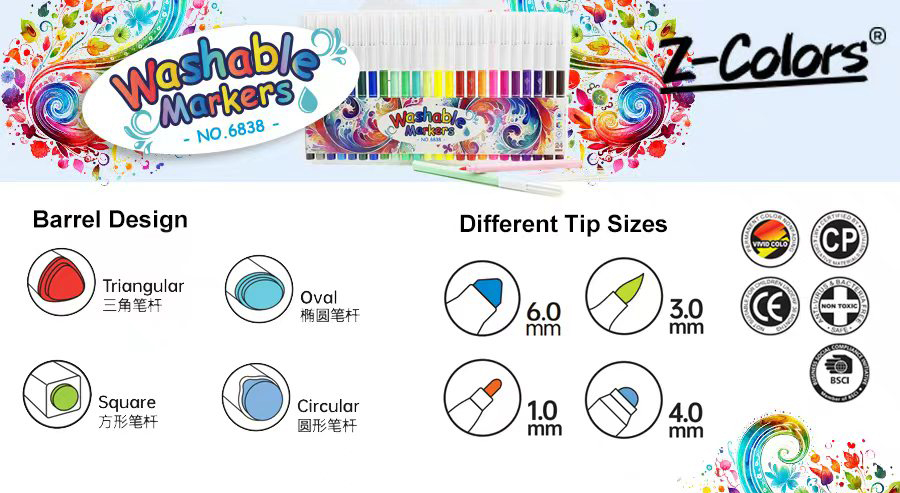 double ended watercolor brush pens
