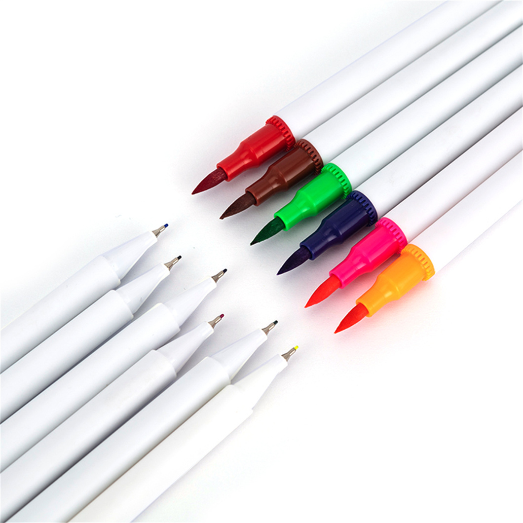 double ended watercolor brush pens