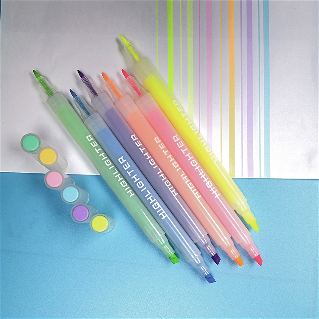 Double Tip Highlighter Pens