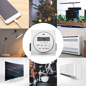 Heavy duty digital programmable timer switch