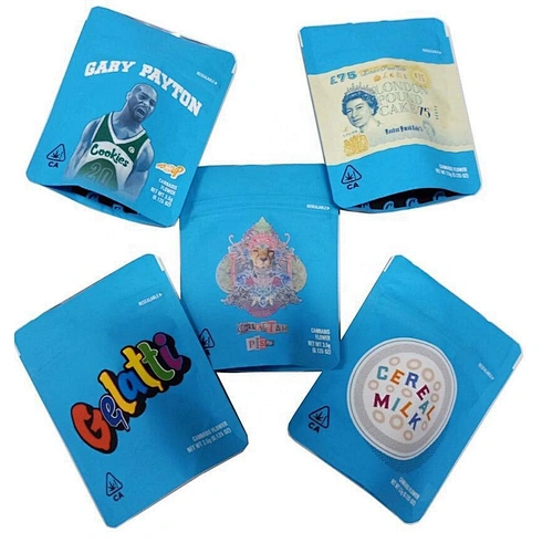 GG66 Mylar Bags Custom printed, Custom mylar bags, CR mylar bags