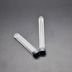 Hot Sell Pre Rolled Joint Glass Tubes Roll Containers Cork Top