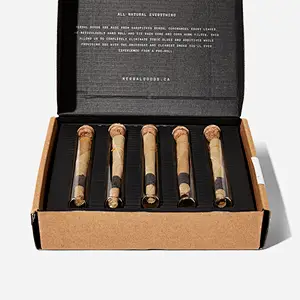 Cones Classic King Size | Natural Pre Rolled Rolling Paper with Tips & Packing Sticks Included