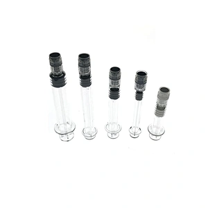 B Hot Sale Empty Small Sizes Food Grade Disposable  Injection Injector Connector Container Plastic Syringe