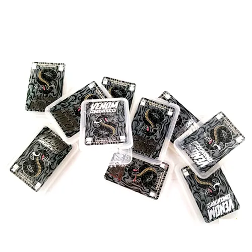 GG60 Wholesale Shatter Containers, 1ml Slim Shatter Case, Plastic Shatter Concentrate Container