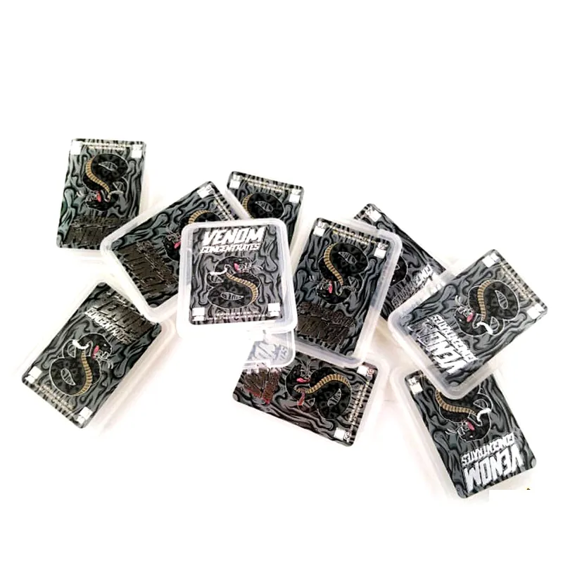 GG60 Wholesale Shatter Containers, 1ml Slim Shatter Case, Plastic Shatter Concentrate Container