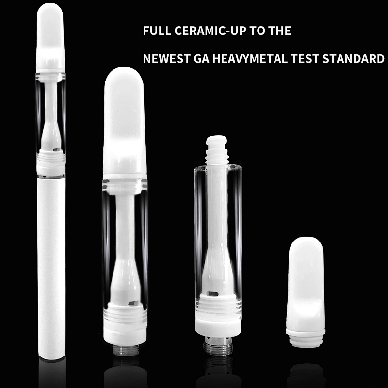 Whole ceramic vape cartridges