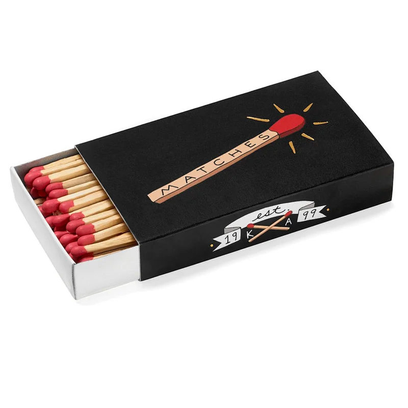 High Quality Custom Full Colour Paper packaging Matchbox