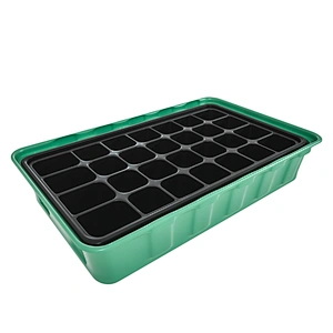 Hot sale germination vegetable plant plastic tray seed Tray with lid