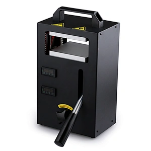 Cheapest 10 20 Ton Mini Dual Rosin Plates Heat Dab Press Bag Machine Hydraulic-KP1