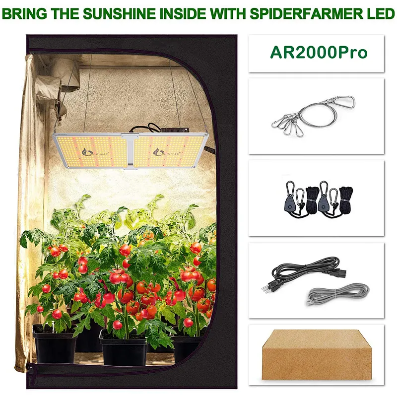 China LED Grow Light , SF-2000 Indoor Plants Growing Lamp ELG Board LED Grow Light Hydroponic
