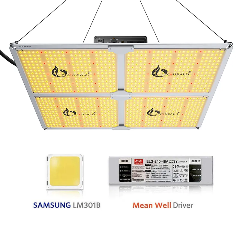 A Fast Delivery Archibald 450W growlight led panel  LM301B LM301H UV ir Full Spectrum LED Grow Light for indoor plants