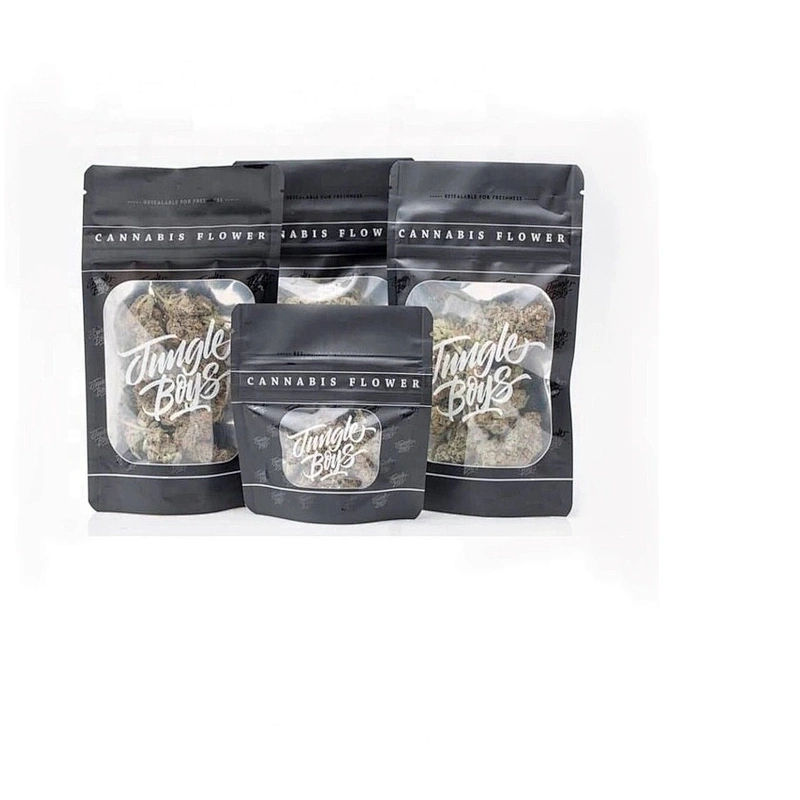 MB01 Child Resistant Mylar Bags Custom Printed,Custom Mylar Bags Clear,Custom Printed Mylar Bags with Window