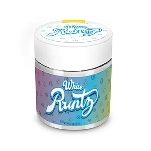 60ML 3.5g glass jar for sealed storage round packaging children's weed-proof jar