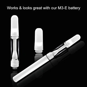 Whole ceramic vape cartridges
