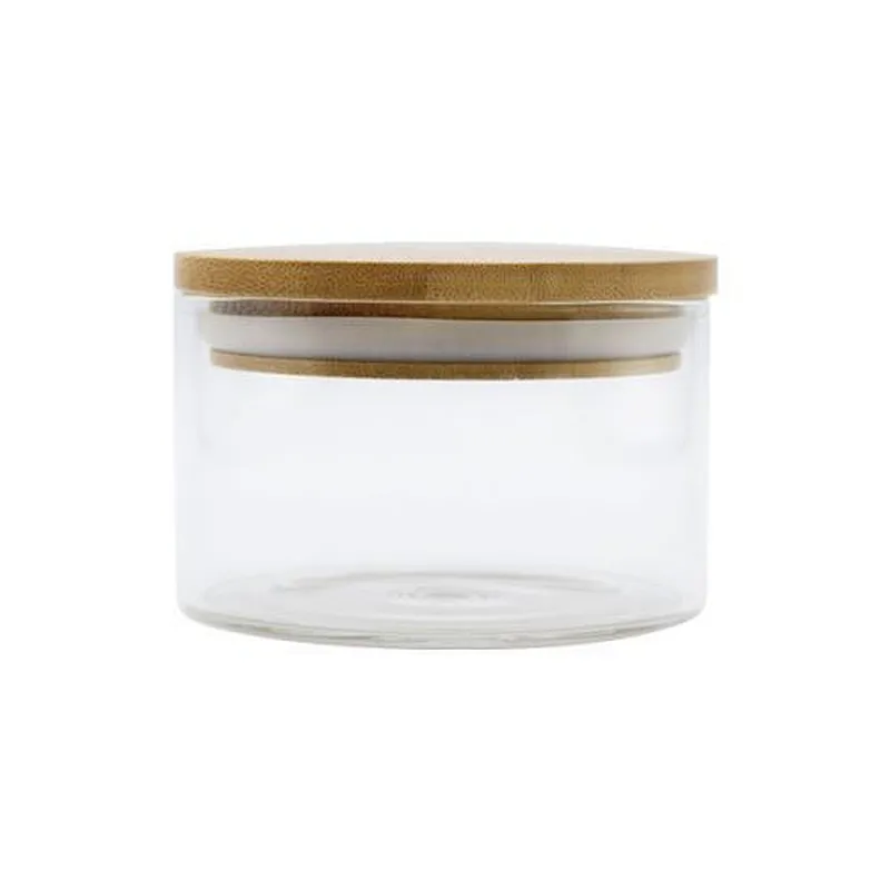 Small glass jars, wholesale glass jars with wooden lids