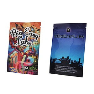 MB01 Child Resistant Mylar Bags Custom Printed,Custom Mylar Bags Clear,Custom Printed Mylar Bags with Window