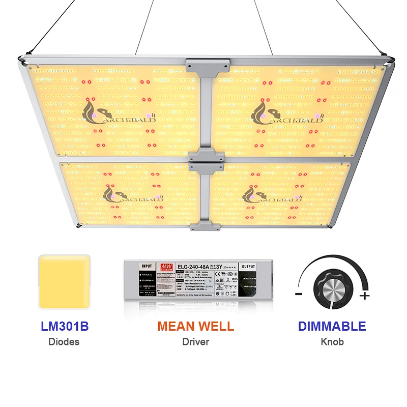 A 220W SF2000 LED Grow Light, High umol samsung LED Grow Light hydroponic growing systems led panel light board garden greenhous