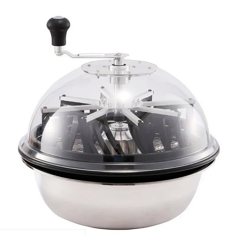 Upgraded Gears Sharp 16-Inch Leaf Bowl Trimmer Machine Twisted Spin Cut for Plant Bud & Flower