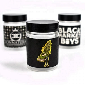 SC02B Weed Jar, Herb Jar, Dab Containers Silicone Jars