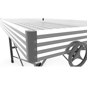Agriculture Ebb and Flow Bench Systems Movable Flood Rolling Benches