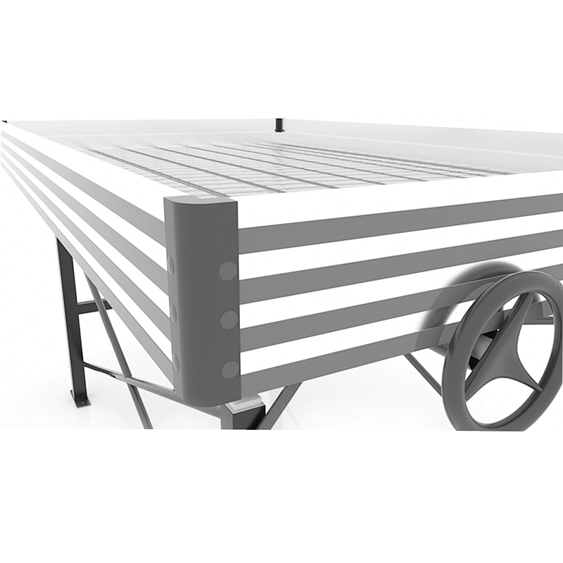 Agriculture Ebb and Flow Bench Systems Movable Flood Rolling Benches