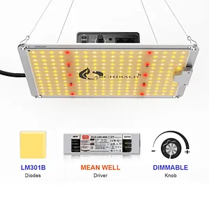 A 110W Sans Samsung Chips LM301B LM301H Full Spectrum 3500k king high ppfd spider SF1000 LED Farm Panel led Grow Lights