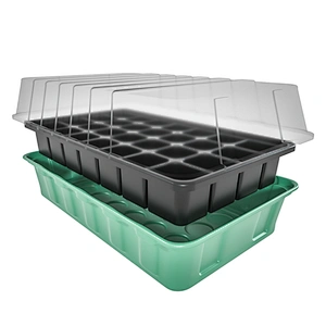 Hot sale germination vegetable plant plastic tray seed Tray with lid