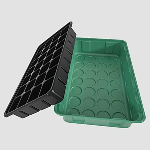 Hot sale germination vegetable plant plastic tray seed Tray with lid
