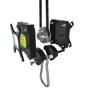 Plant reflector, ratchet rope hanger,