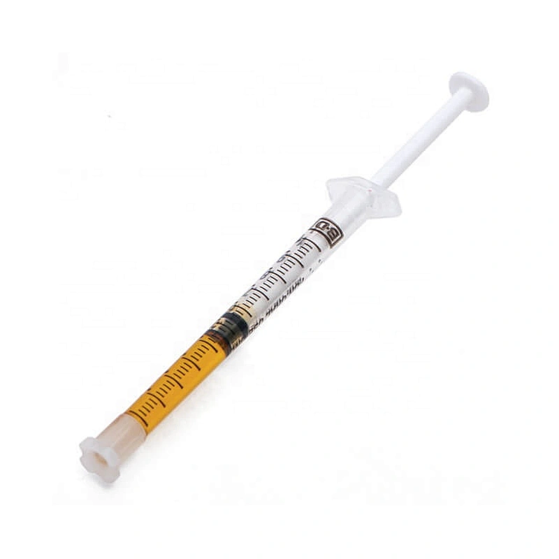 B Hot Sale Empty Small Sizes Food Grade Disposable  Injection Injector Connector Container Plastic Syringe
