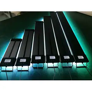 Classic LED Aquarium Light, Fish Tank Light with Extendable Brackets, White and Blue LEDs