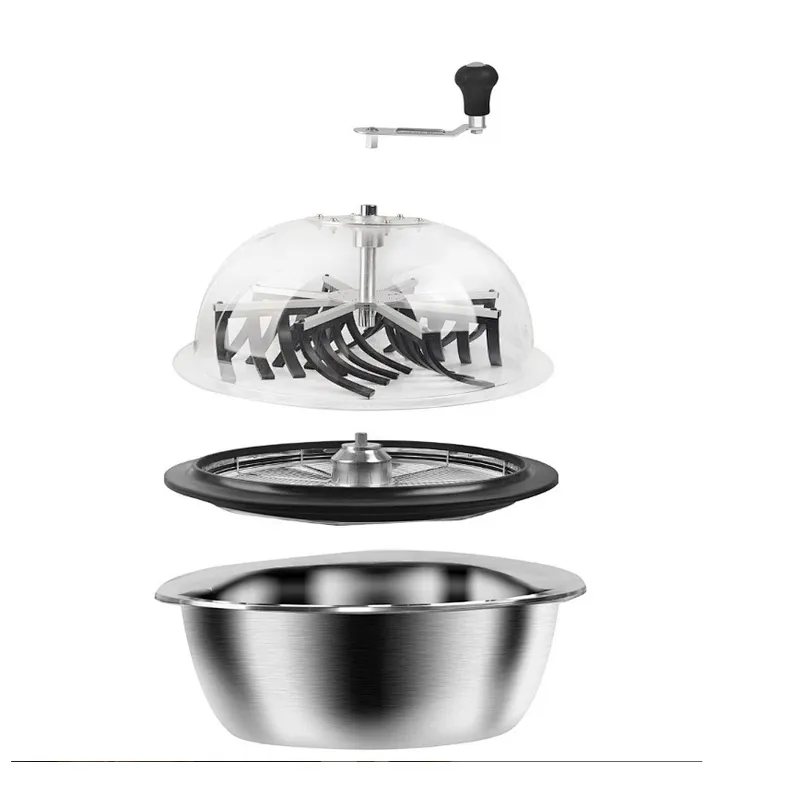 Upgraded Gears Sharp 16-Inch Leaf Bowl Trimmer Machine Twisted Spin Cut for Plant Bud & Flower