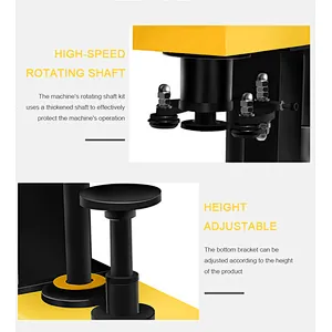Semi Automatic Can Sealer Desktop Dried Fruit Can Sealing Machine for Various Iron Glass Plastic Paper Cans Food Shop Beverage