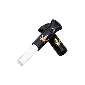 Reusable glass cigarette holder DIY cigarette filter