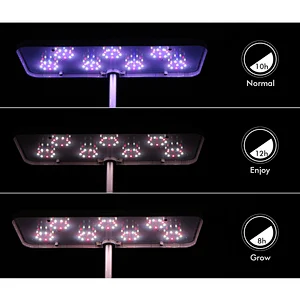 Indoor Intelligent Hydroponic Garden LED Light Growing Hydroponic Systems can be used as a lamp With 7 slots