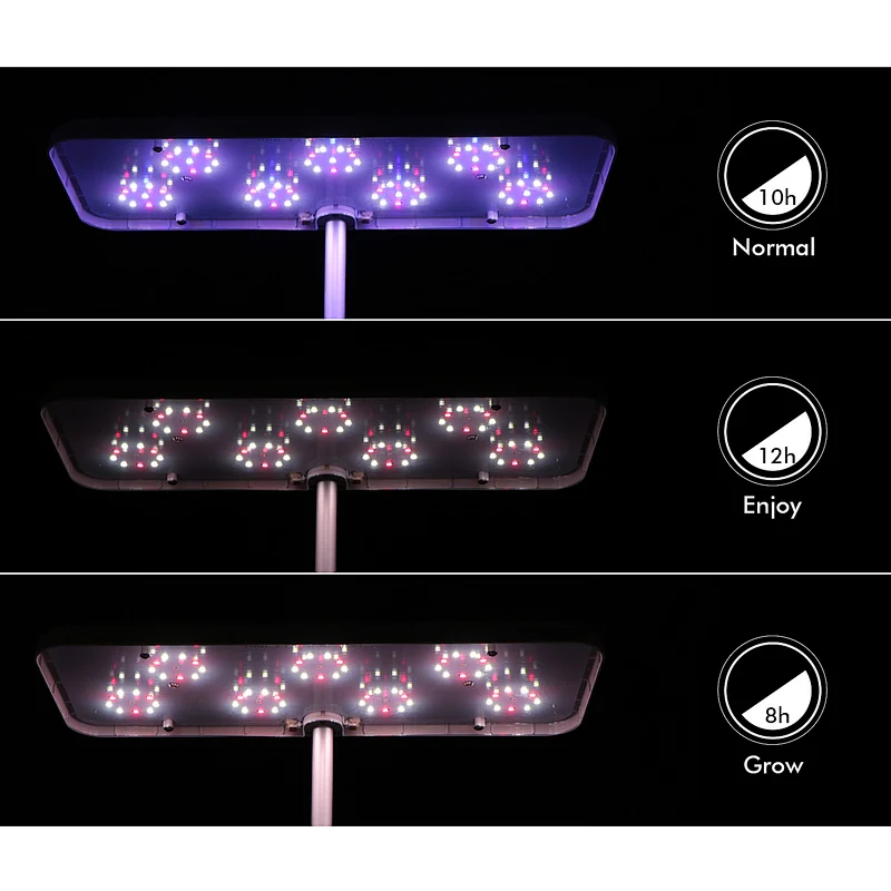 Indoor Intelligent Hydroponic Garden LED Light Growing Hydroponic Systems can be used as a lamp With 7 slots