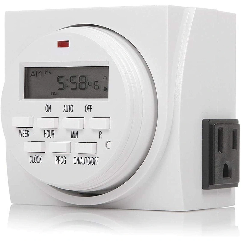 Heavy duty digital programmable timer switch