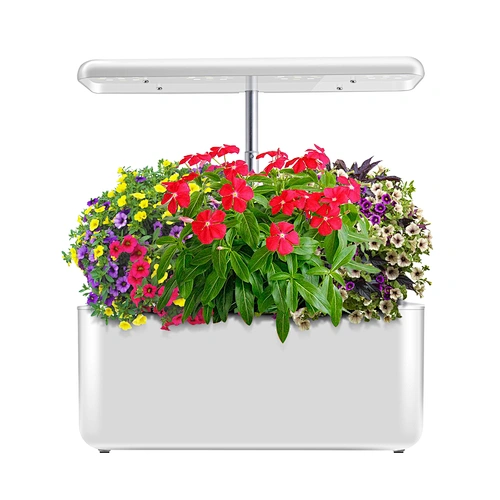 Indoor Intelligent Hydroponic Garden LED Light Growing Hydroponic Systems can be used as a lamp With 7 slots