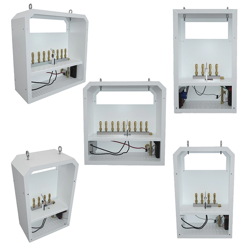 Natural Gas White 4 Burner Carbon Dioxide (CO2) Generator
