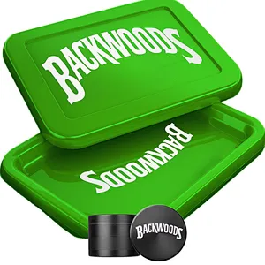 Small MOQ Customized Led Illuminated Rolling Tray Smoke Tray Light Up Rolling Tray