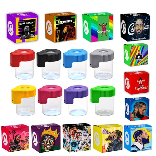 LED Glass jar