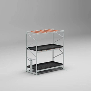 Roxyrolla Agriculture Multi span GreenHouses Structure Systems Equipment Grow Nursery Tables Rolling hydroponic Bench table