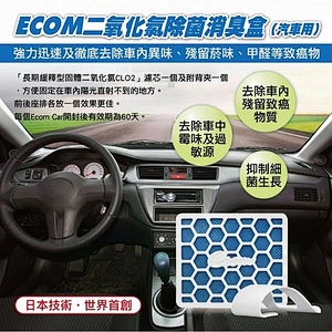 ECOM CAR 汽车除菌消臭盒