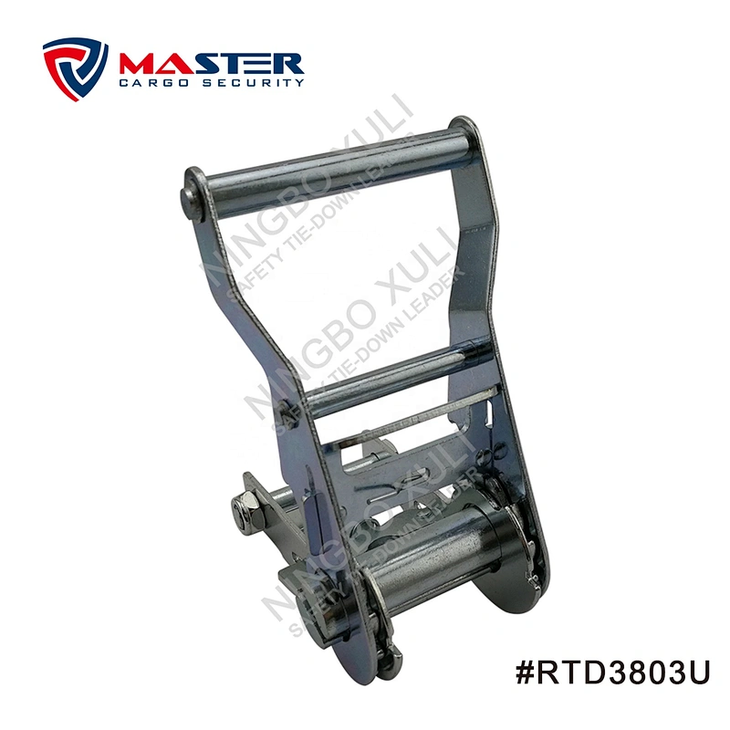 35mmx2000kgs Ratchet Buckle Wide Handle for Cargo Lashing RTD3803U